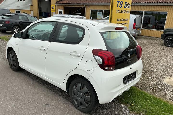 Hvid Peugeot 108 fra 2017
