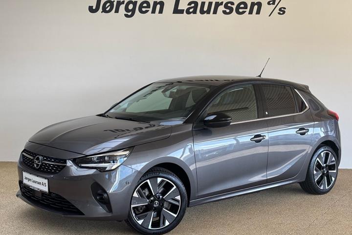Grå Opel Corsa-e fra 2021