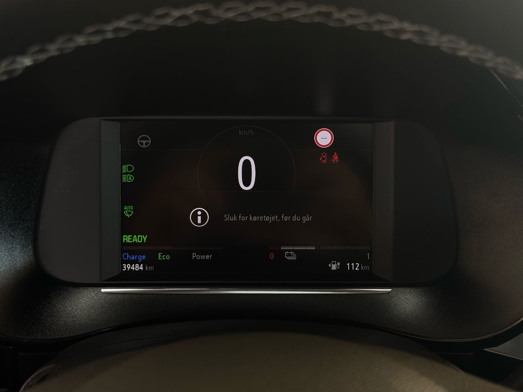 Grå Opel Corsa-e fra 2021