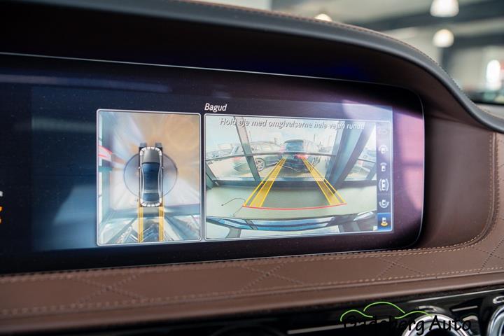 Brun Mercedes S560 fra 2019