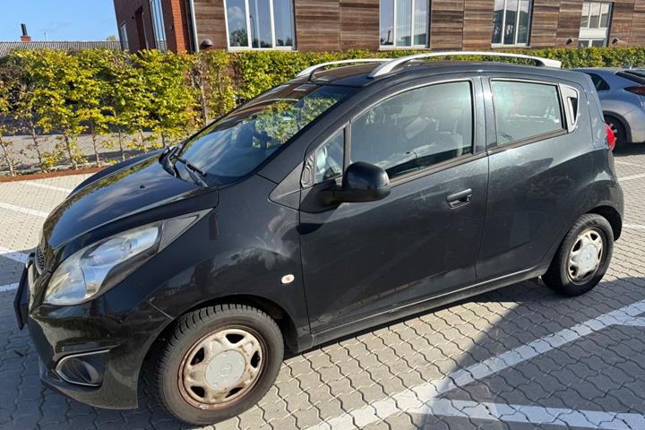 Sort Chevrolet Spark fra 2013