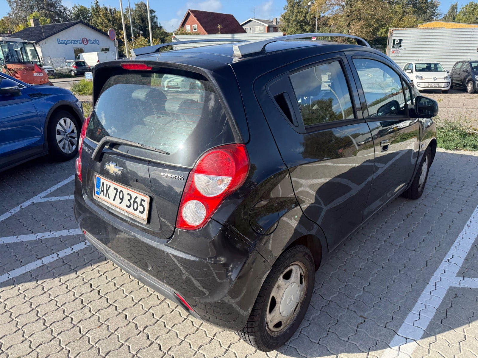Sort Chevrolet Spark fra 2013