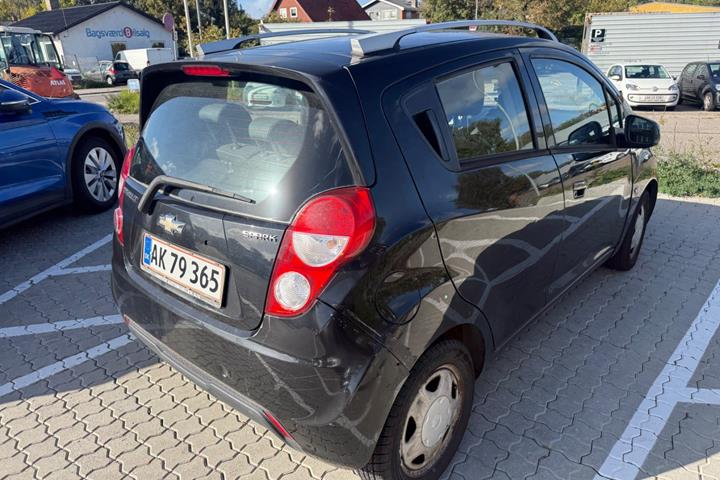 Sort Chevrolet Spark fra 2013