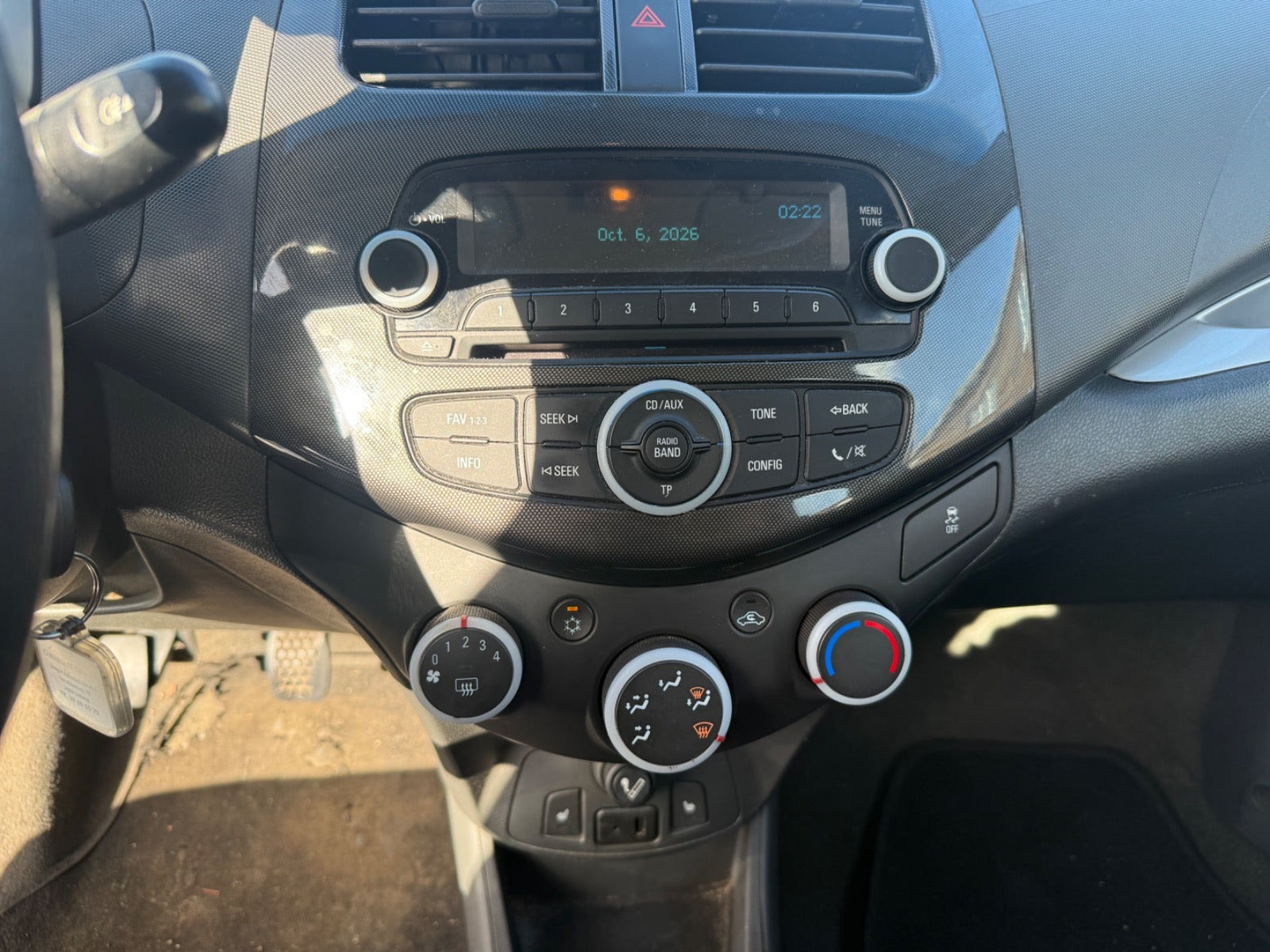 Sort Chevrolet Spark fra 2013