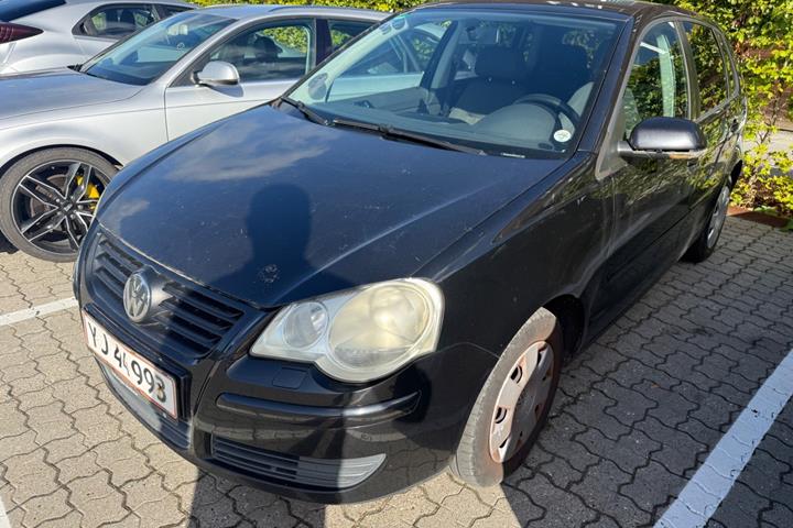 Sort VW Polo fra 2006