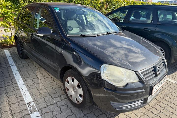 Sort VW Polo fra 2006