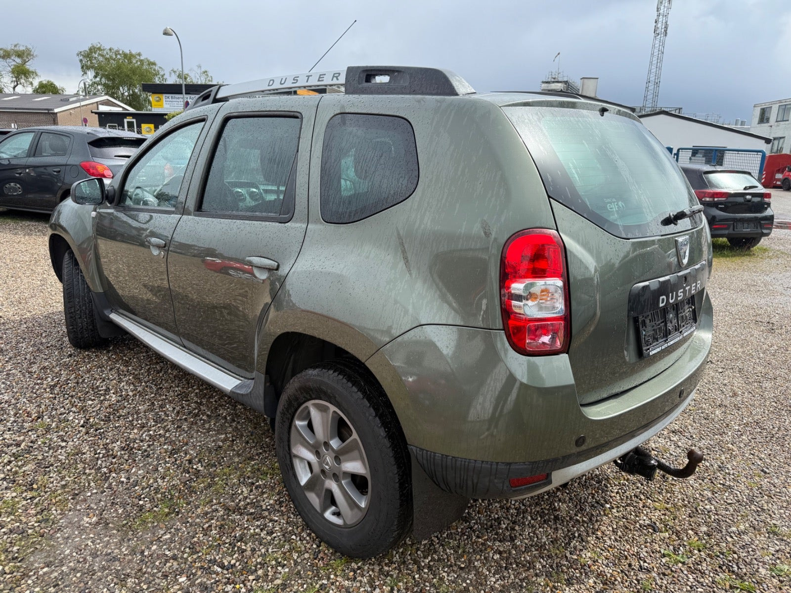 Grøn Dacia Duster fra 2015