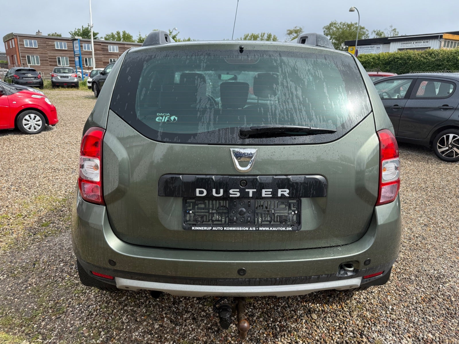 Grøn Dacia Duster fra 2015