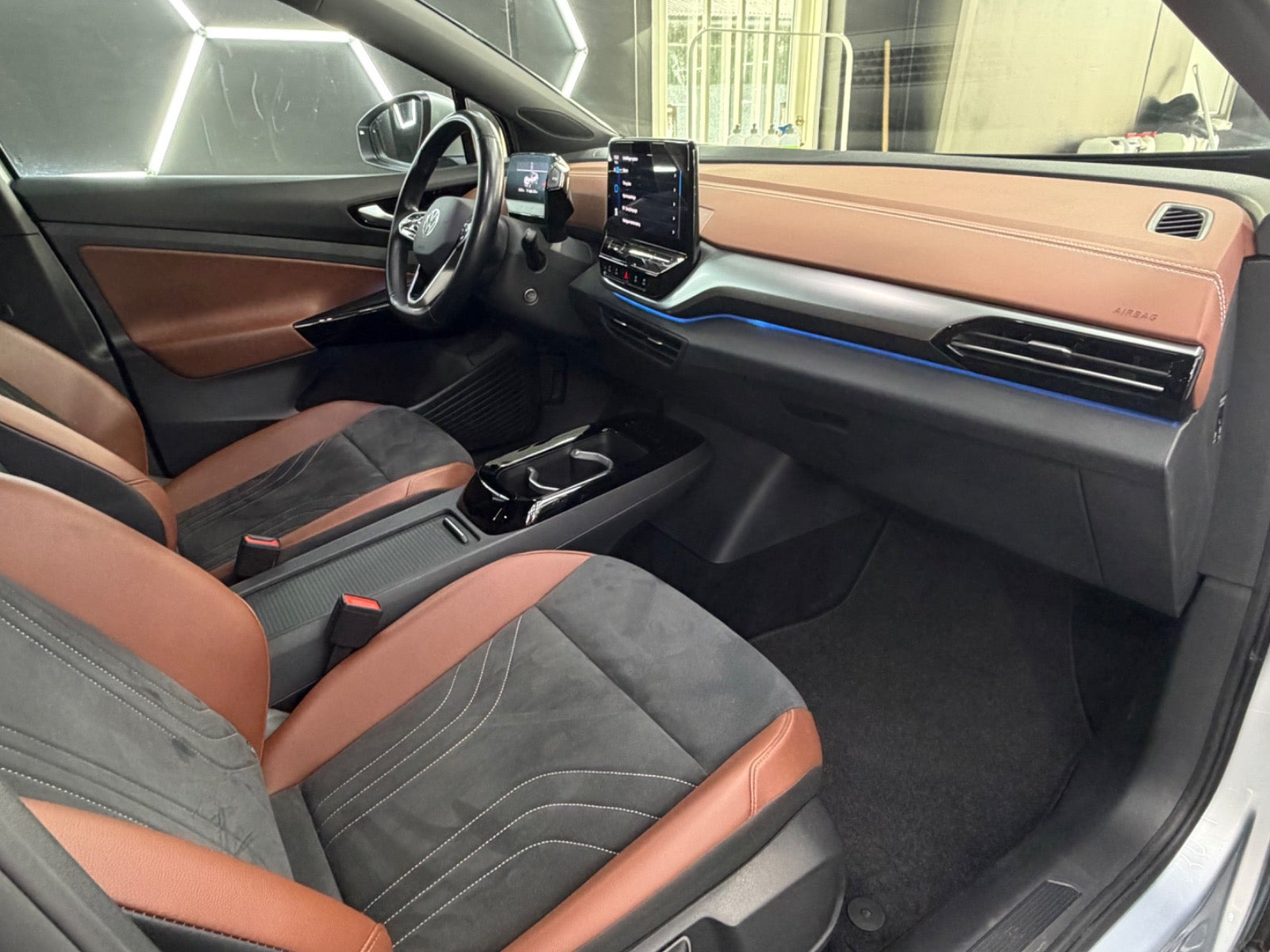Brun VW ID.4 fra 2021