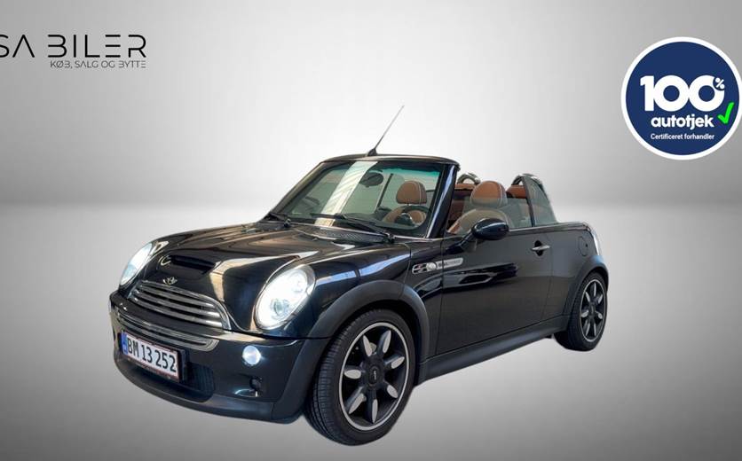 Mini Cooper S 1,6 Cabriolet