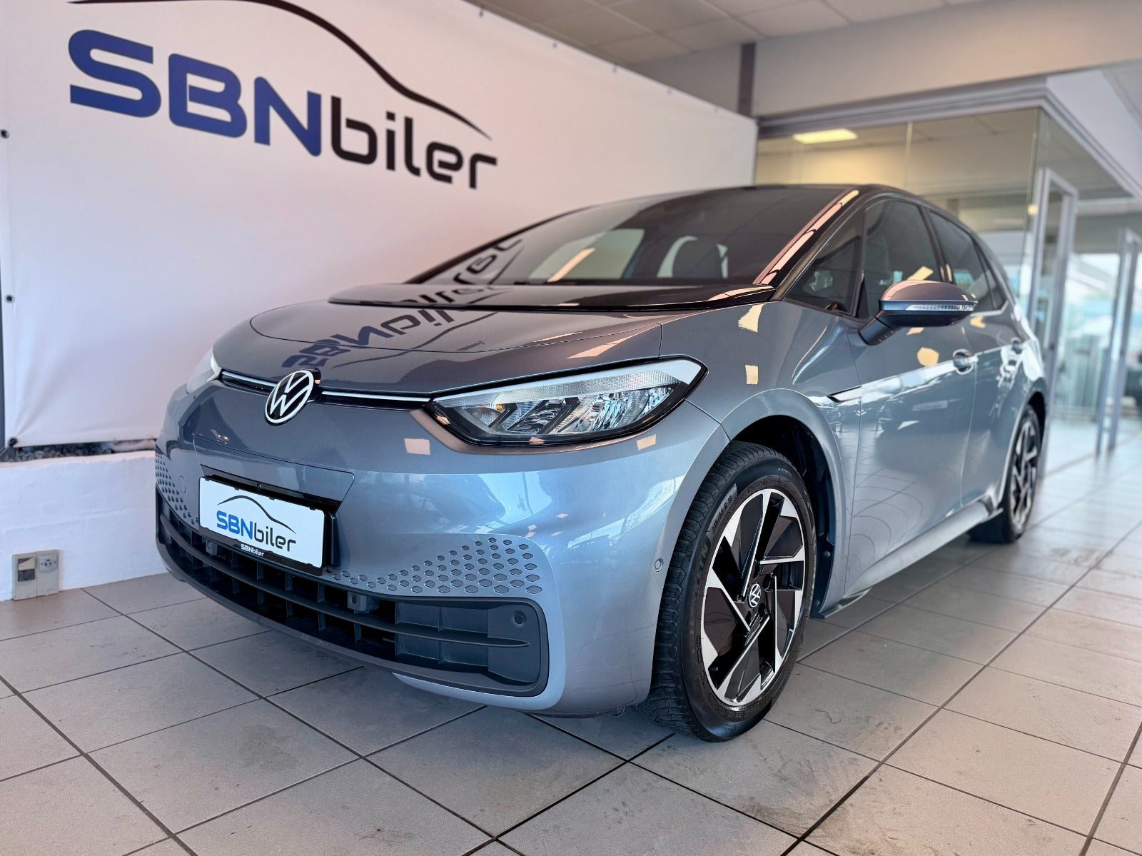 Blå VW ID.3 fra 2023