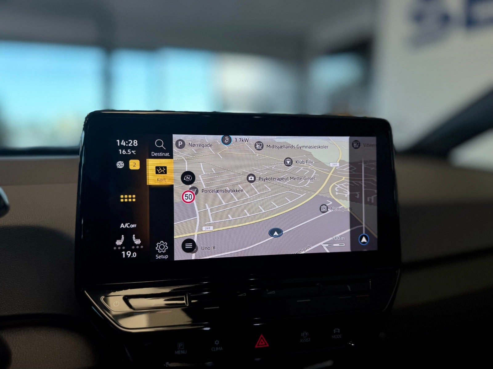 Blå VW ID.3 fra 2023