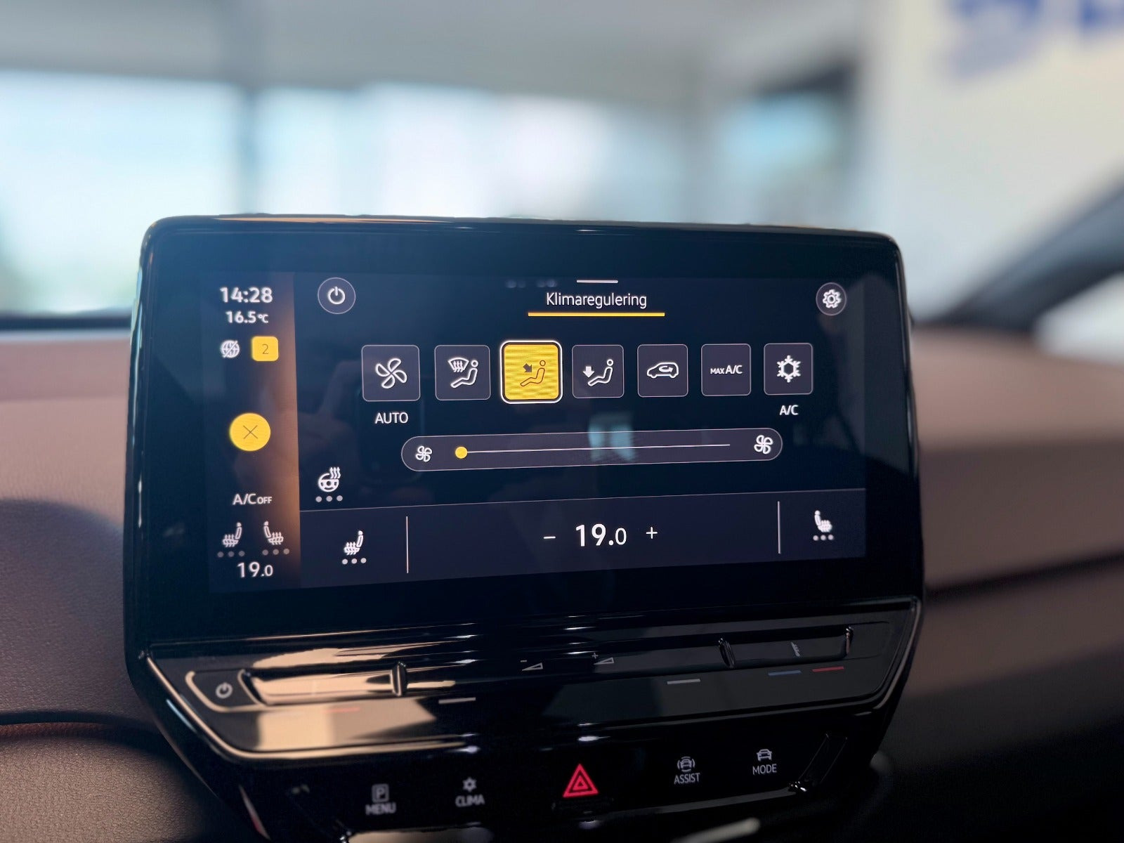 Blå VW ID.3 fra 2023