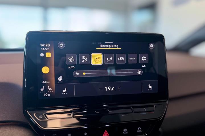 Blå VW ID.3 fra 2023