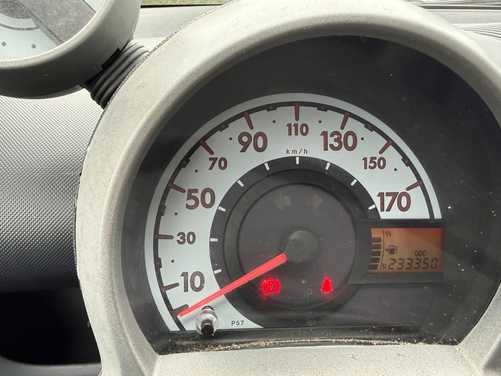 Grå Citroën C1 fra 2009