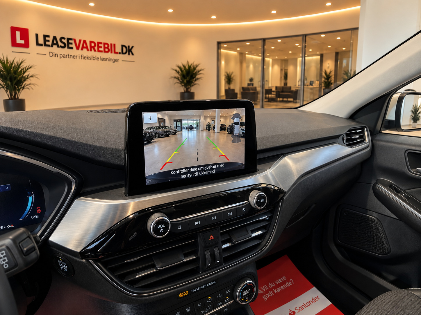 Hvid Ford Kuga fra 2022