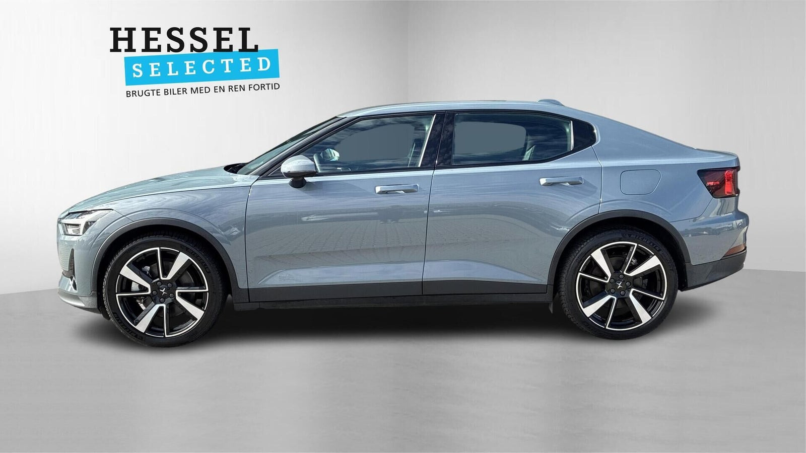 Grå Polestar 2 fra 2023