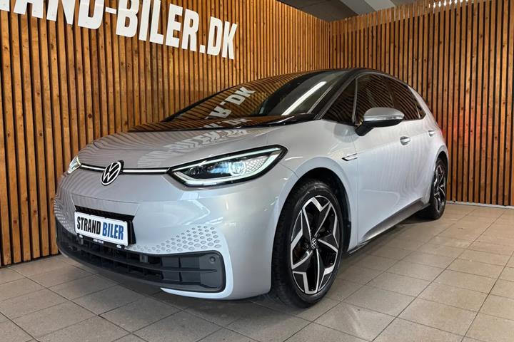 Sølv VW ID.3 fra 2021