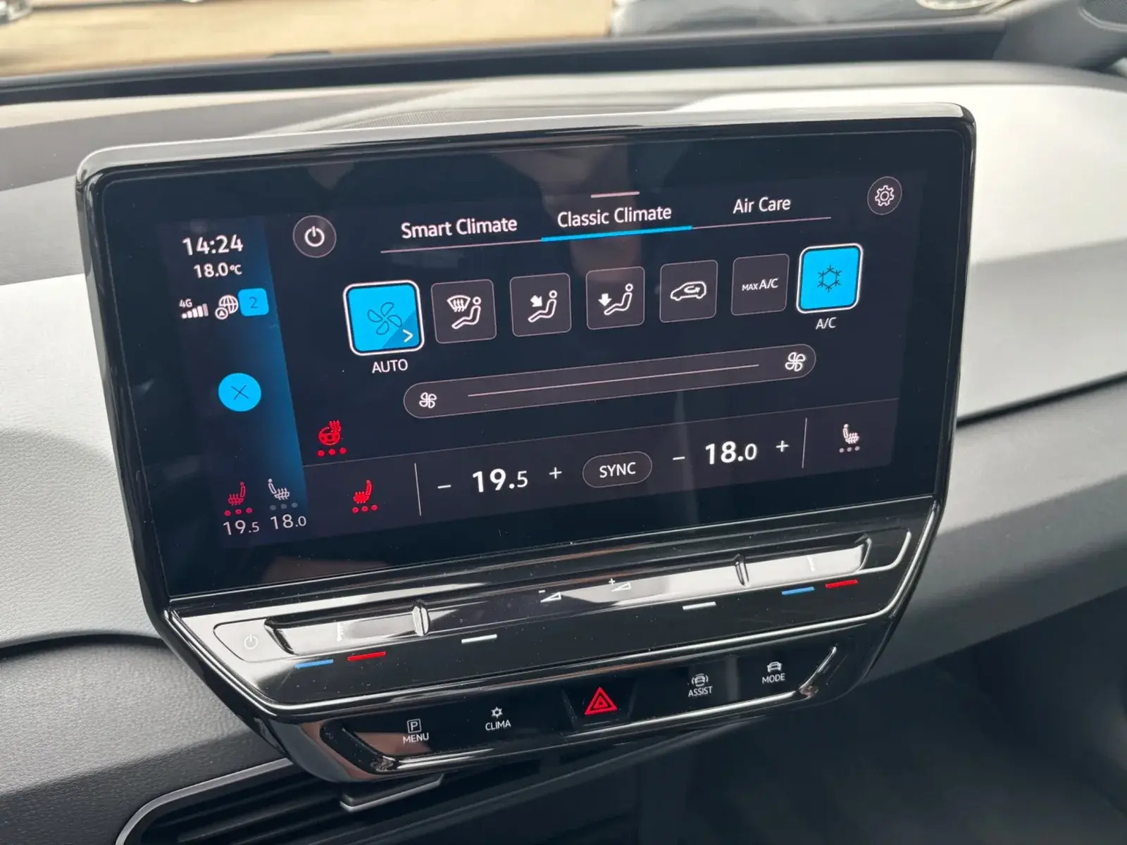 Sølv VW ID.3 fra 2021
