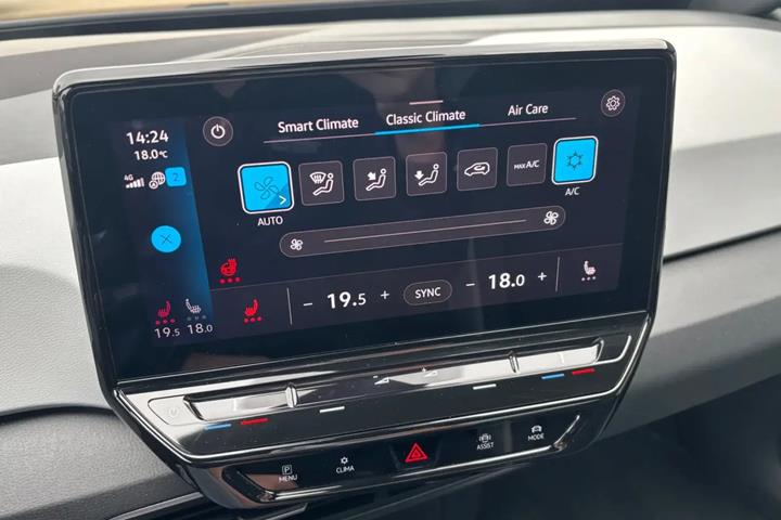 Sølv VW ID.3 fra 2021