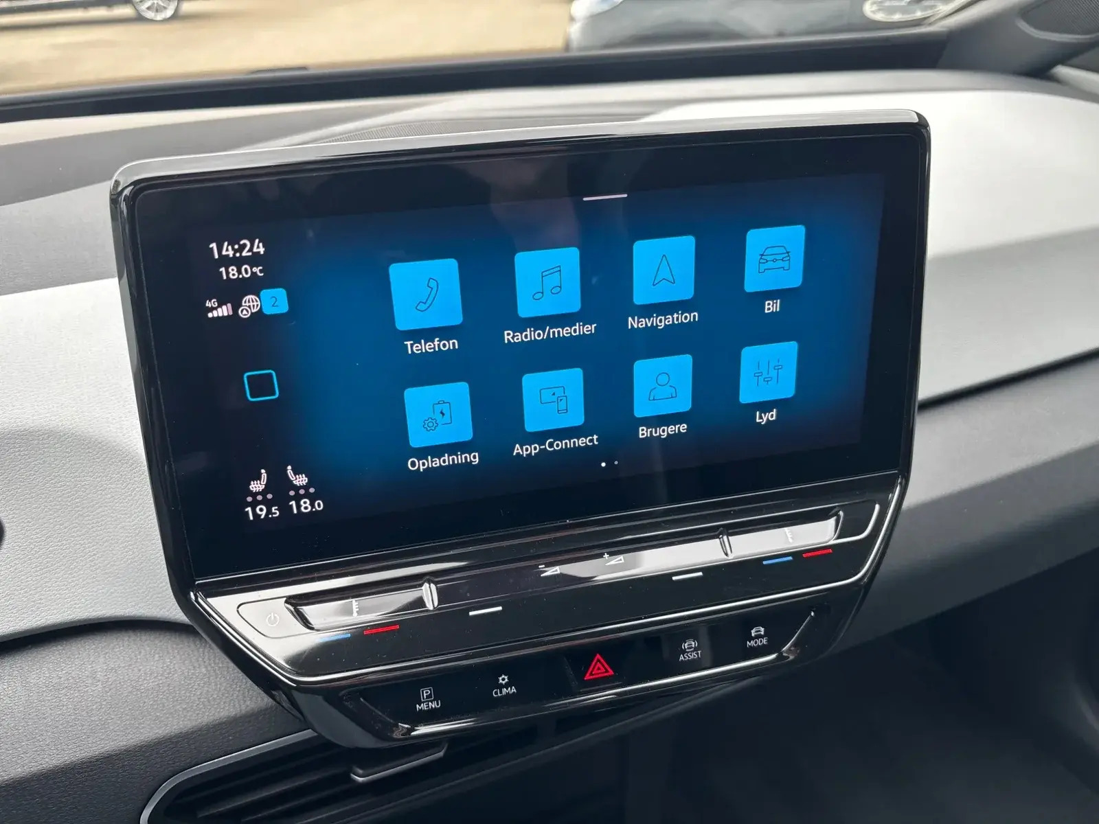 Sølv VW ID.3 fra 2021