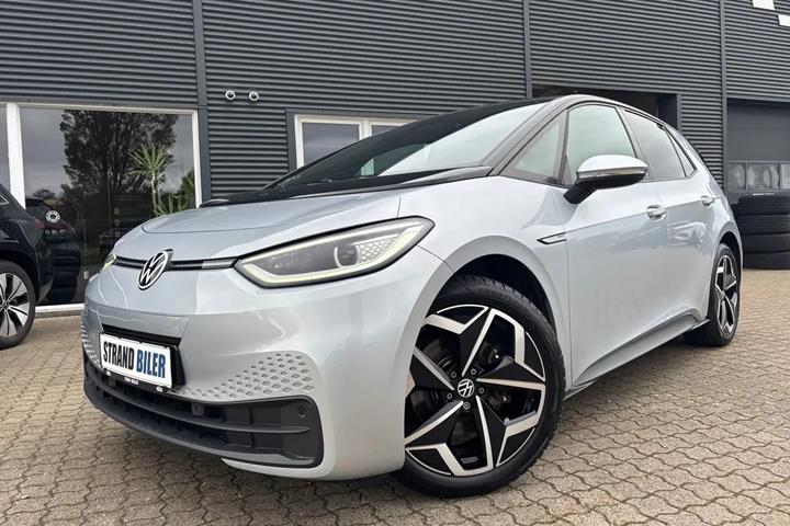 Sølv VW ID.3 fra 2021