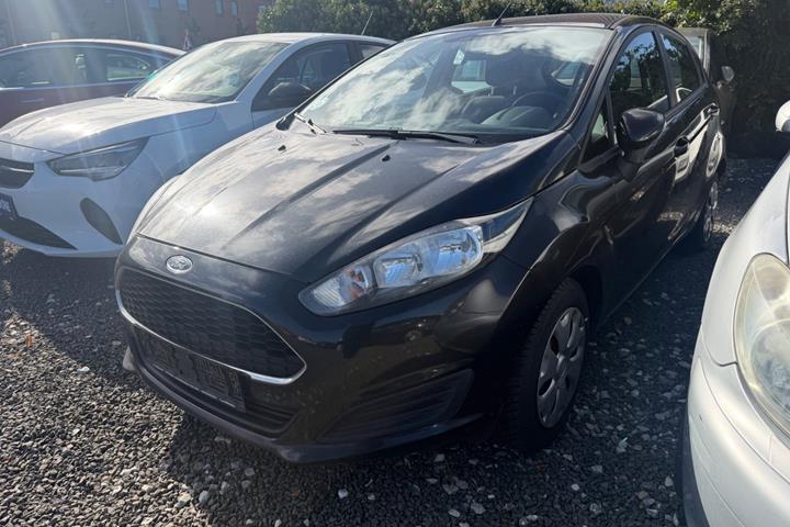 Sort Ford Fiesta fra 2016