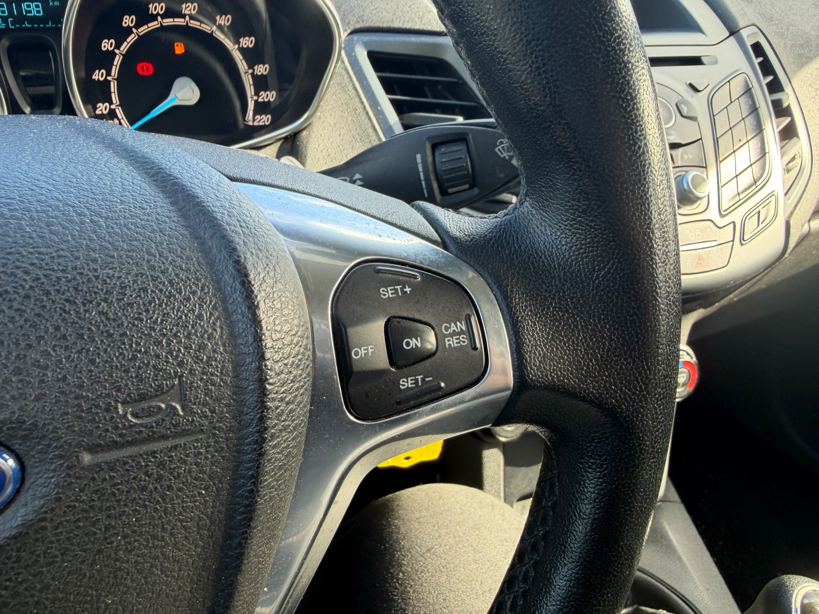 Sort Ford Fiesta fra 2016
