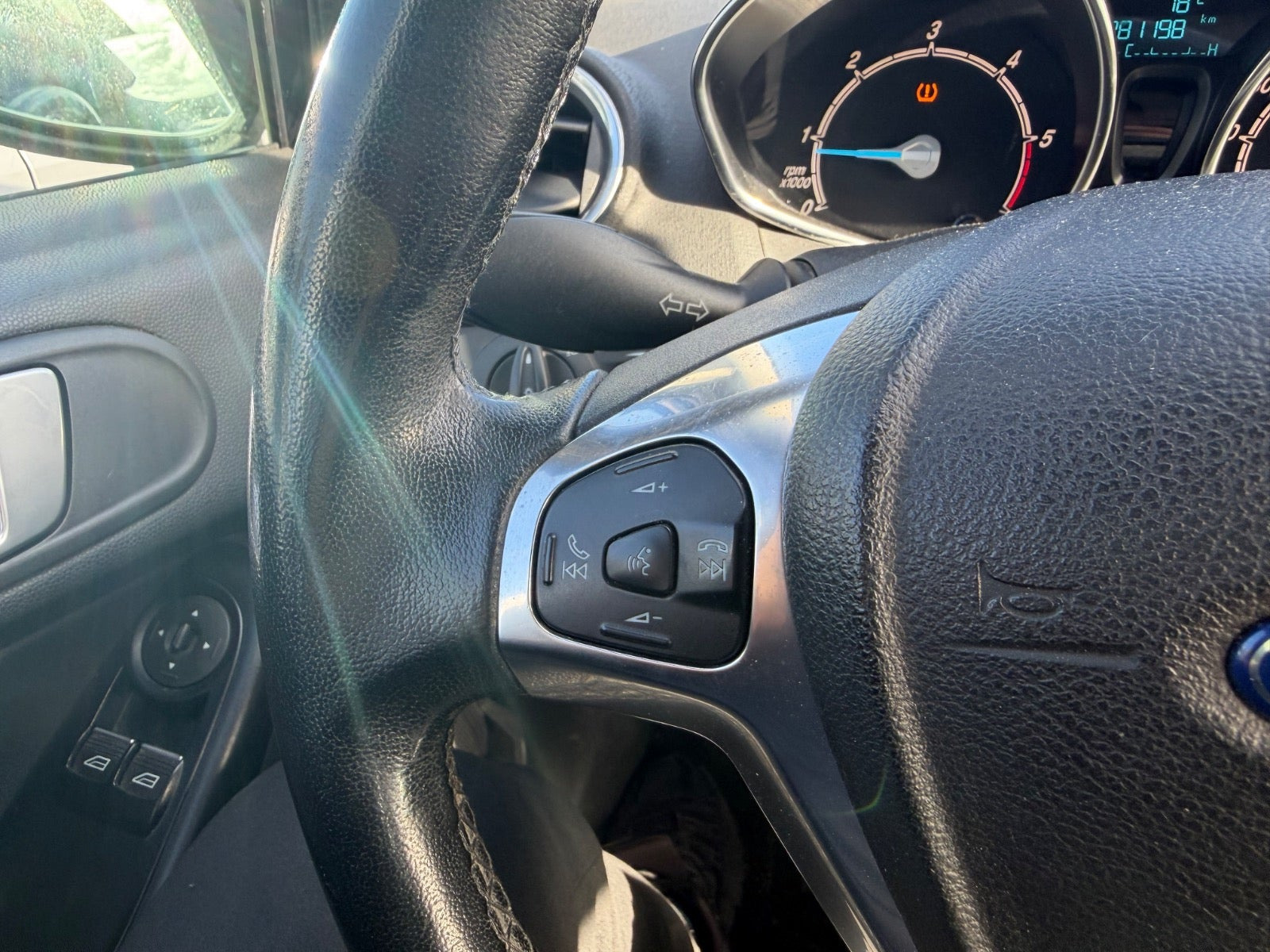 Sort Ford Fiesta fra 2016
