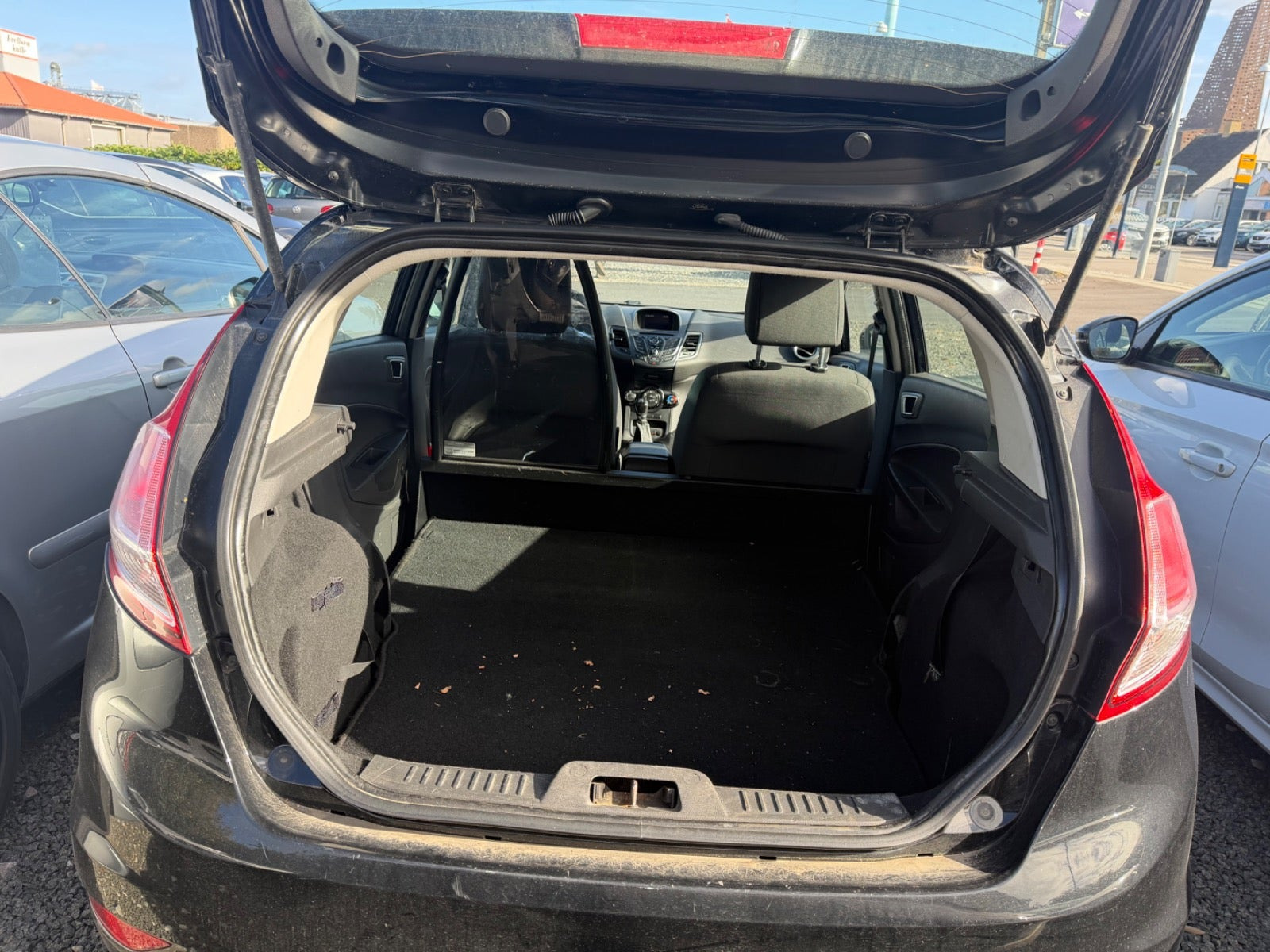 Sort Ford Fiesta fra 2016