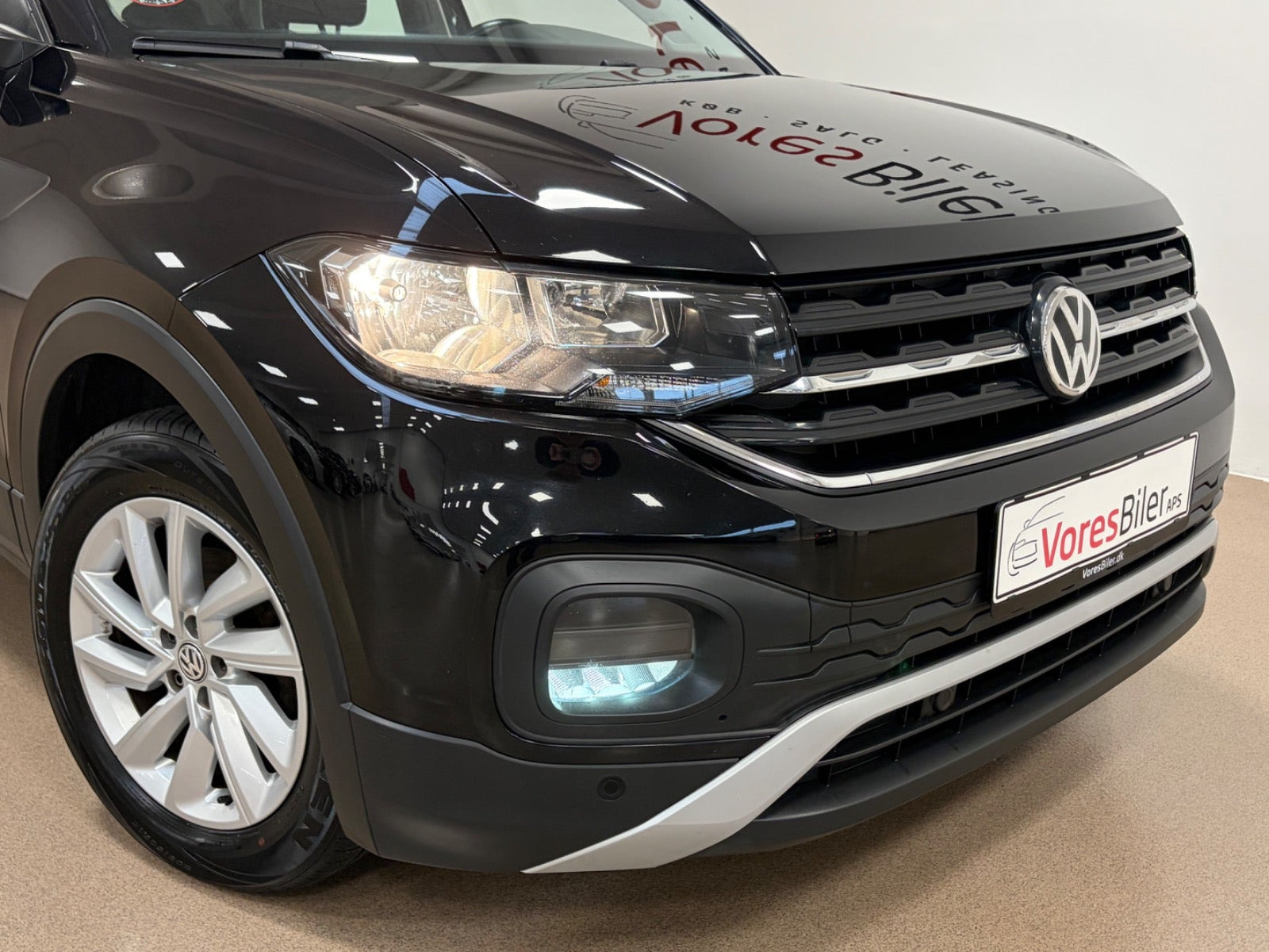 Sort VW T-Cross fra 2020