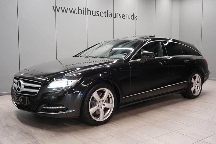 Sort Mercedes CLS350 fra 2013