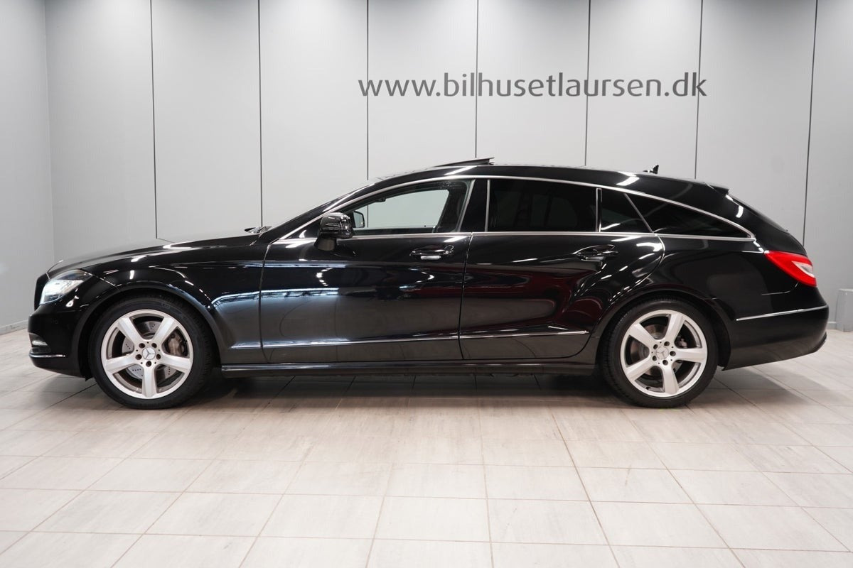 Sort Mercedes CLS350 fra 2013