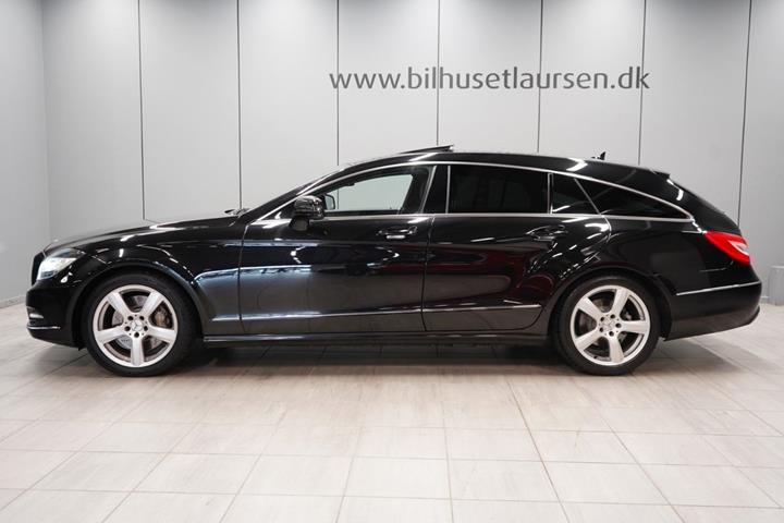 Sort Mercedes CLS350 fra 2013