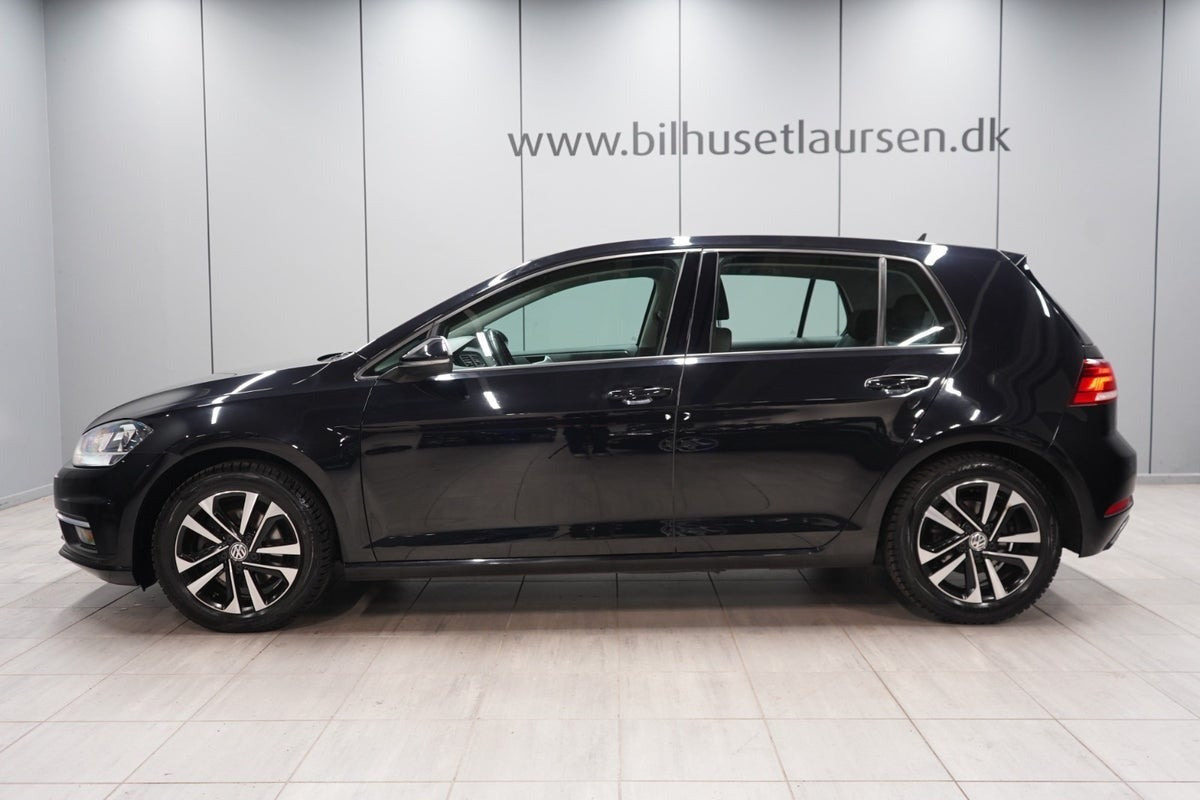 Sort VW Golf VII fra 2018