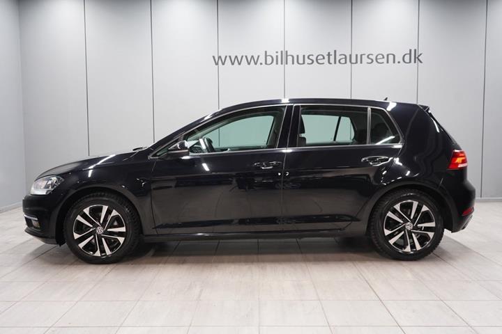 Sort VW Golf VII fra 2018