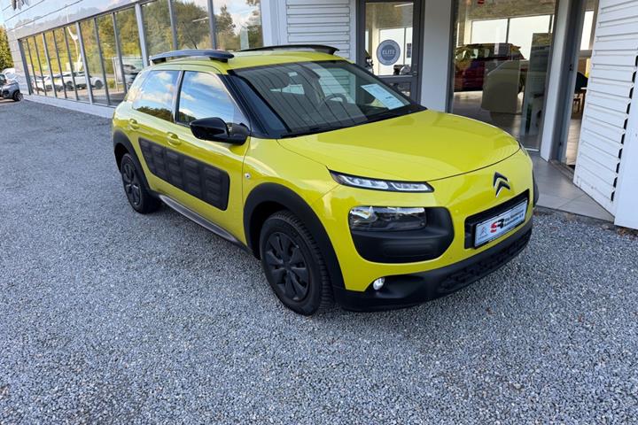 Gul Citroën C4 Cactus fra 2017 set udefra