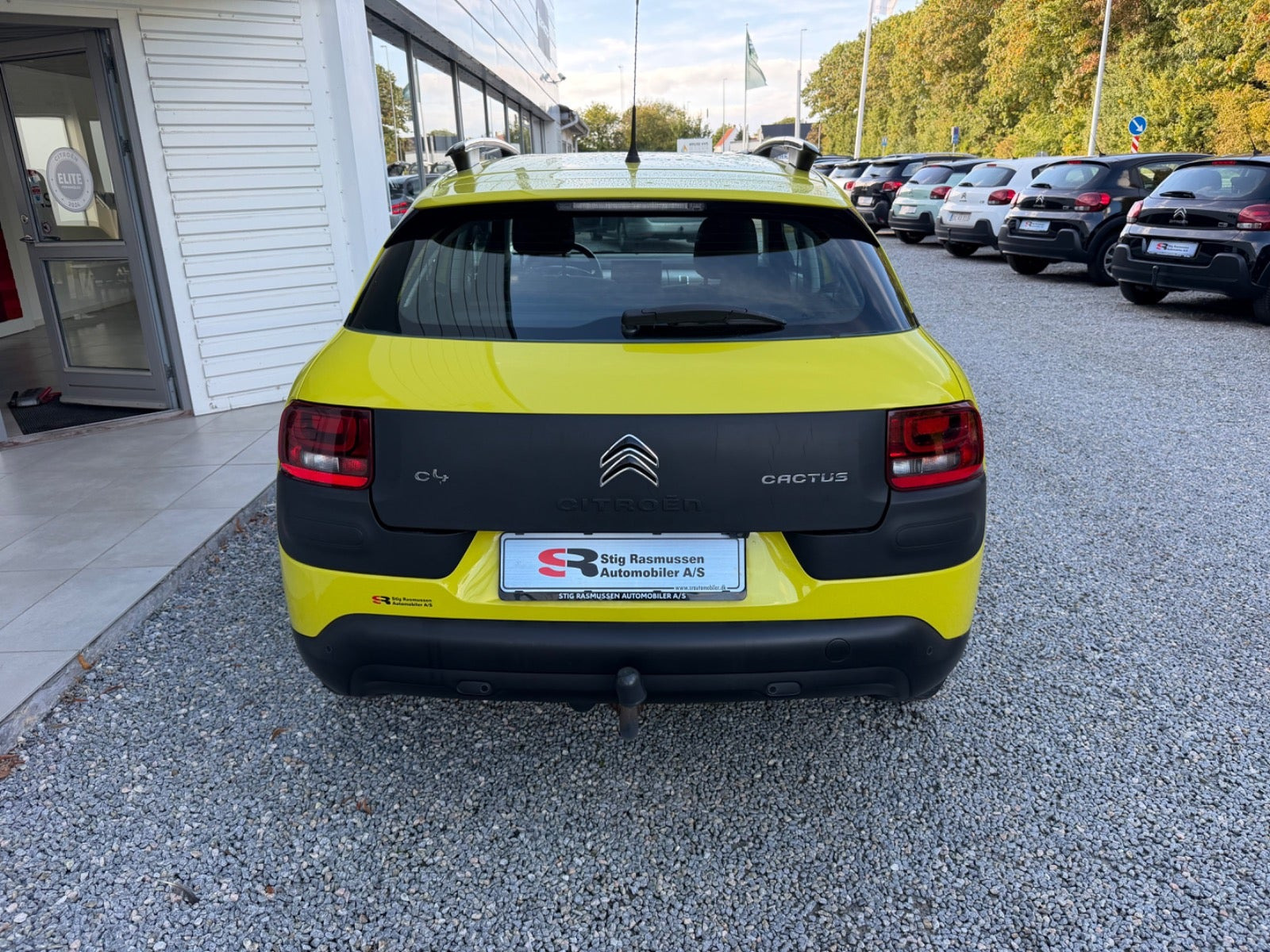 Gul Citroën C4 Cactus fra 2017