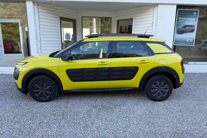 Gul Citroën C4 Cactus fra 2017