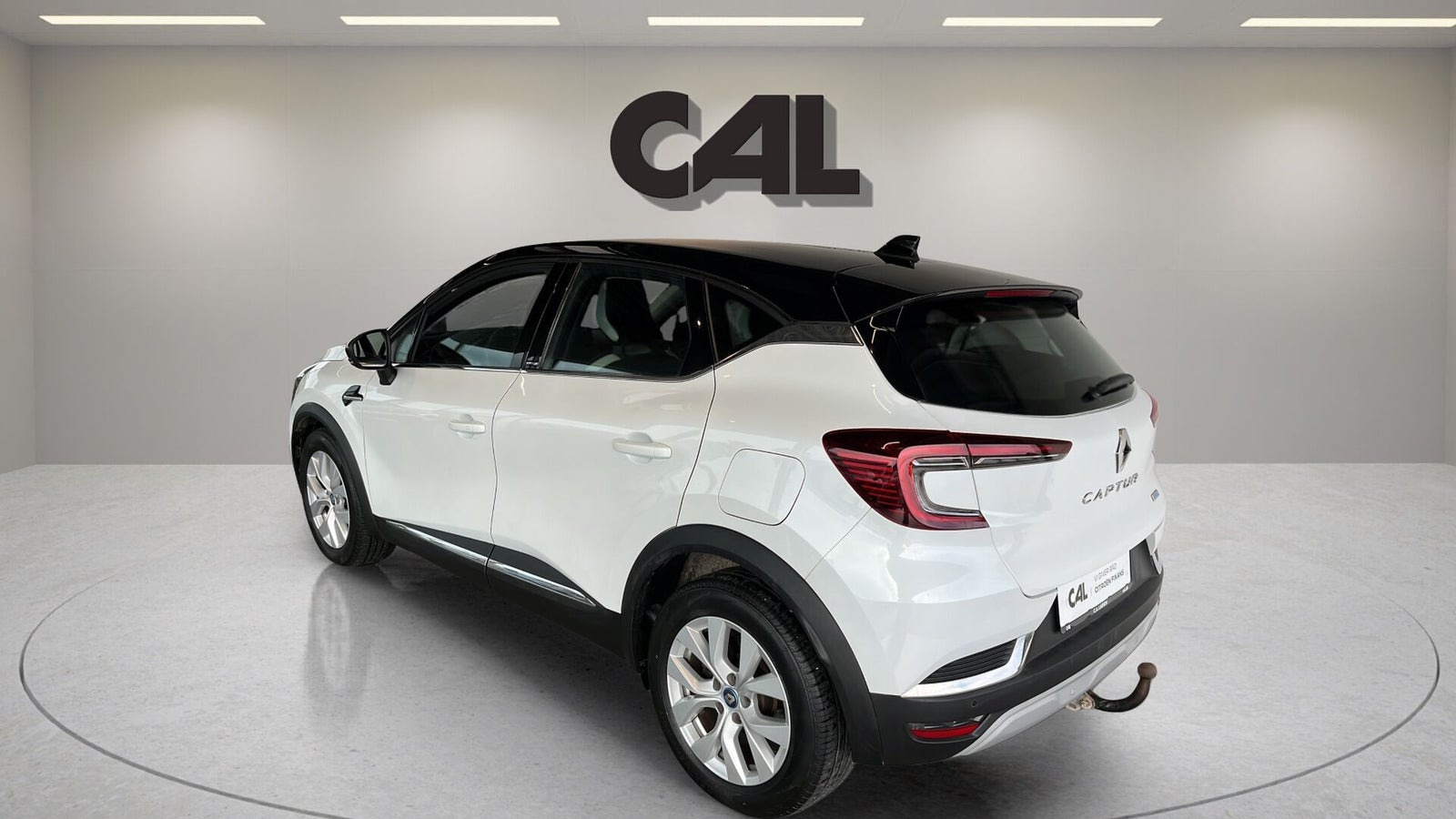 Hvid Renault Captur fra 2020
