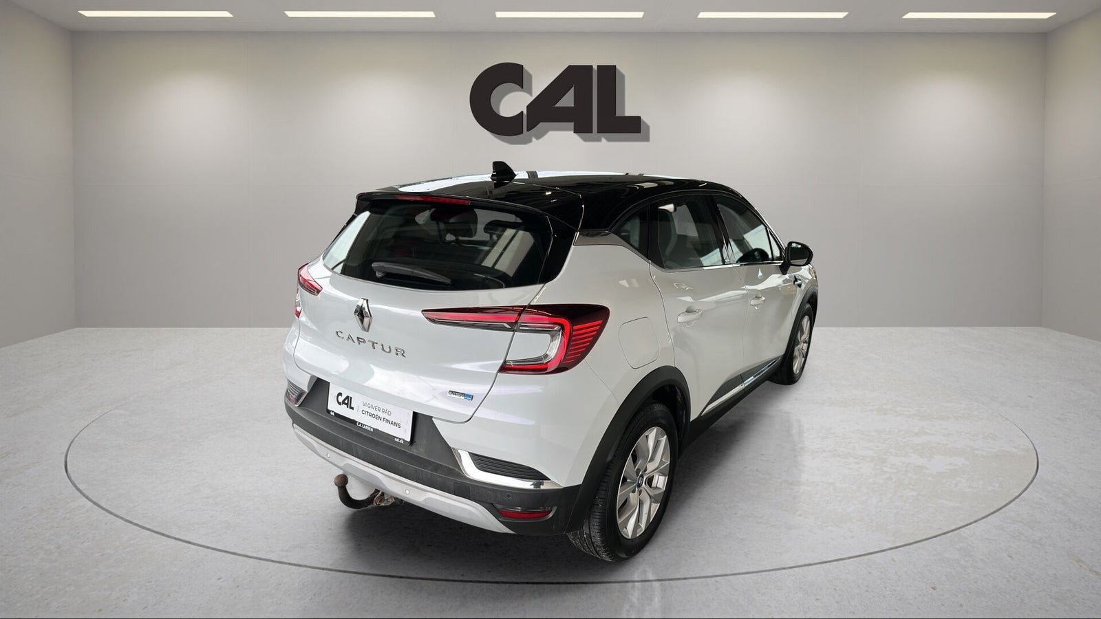 Hvid Renault Captur fra 2020