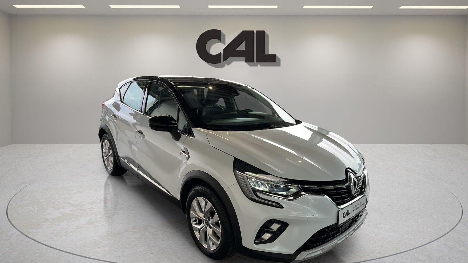 Hvid Renault Captur fra 2020