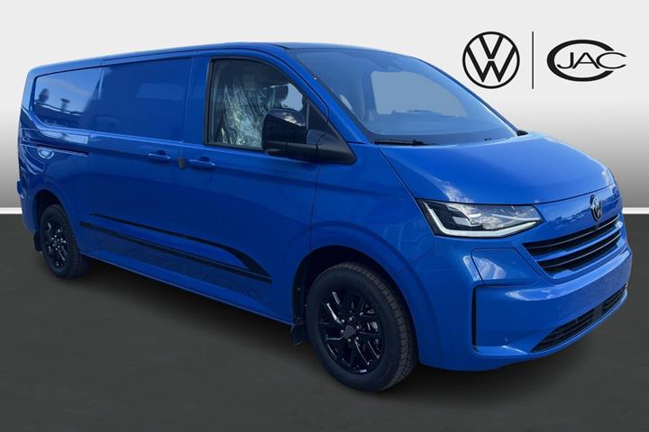 Blå VW e-Transporter fra 2026