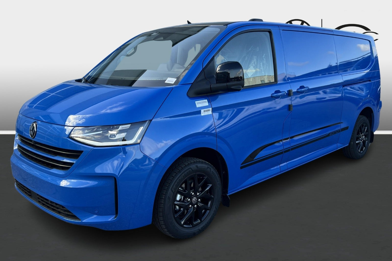 Blå VW e-Transporter fra 2026