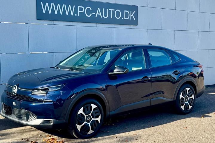Blå Citroën ë-C4 fra 2025