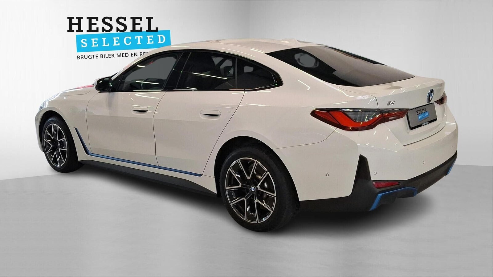 Hvid BMW i4 fra 2023