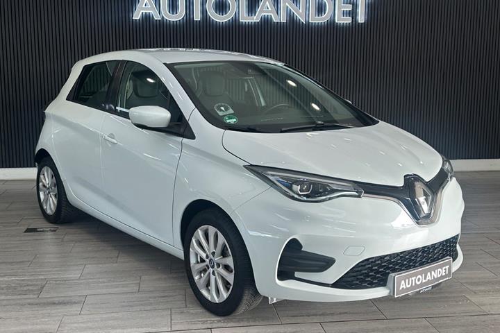 Hvid Renault Zoe fra 2021