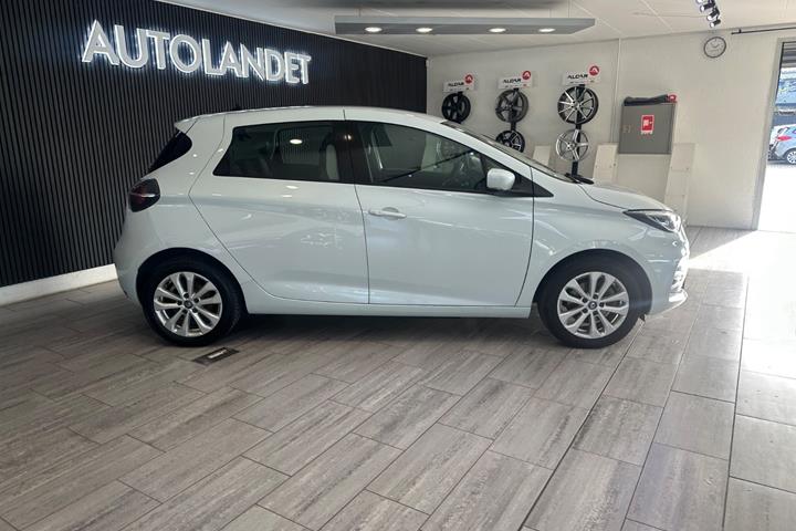 Hvid Renault Zoe fra 2021
