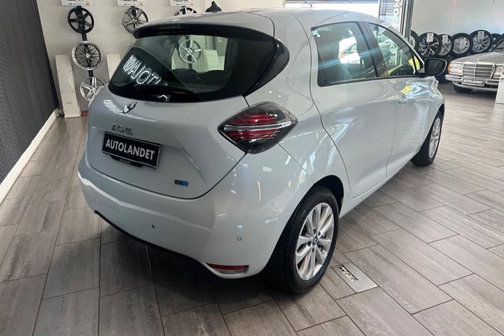 Hvid Renault Zoe fra 2021