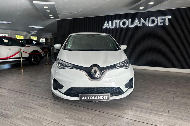 Hvid Renault Zoe fra 2021